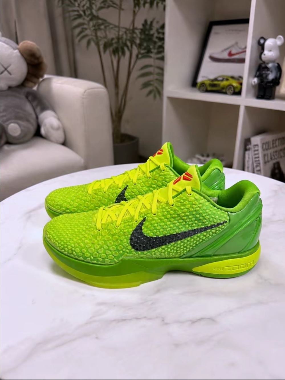 Nike Kobe 6 Protro Grinch Green Basketball Shoes